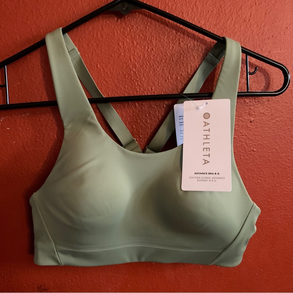 NWT Athleta 32B Advance Bra B-G
